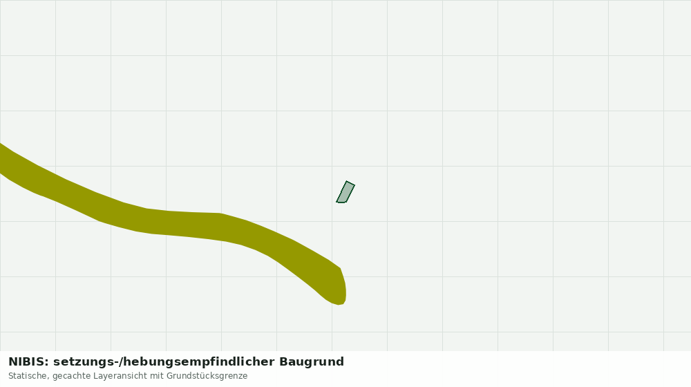 Statische Kartenansicht: NIBIS: setzungs-/hebungsempfindlicher Baugrund