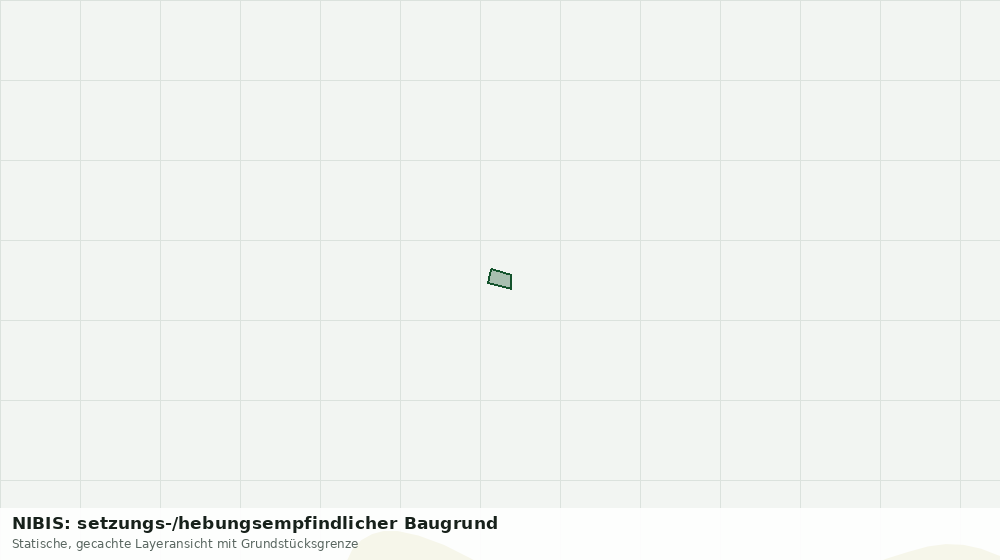 Statische Kartenansicht: NIBIS: setzungs-/hebungsempfindlicher Baugrund