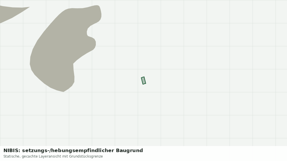 Statische Kartenansicht: NIBIS: setzungs-/hebungsempfindlicher Baugrund
