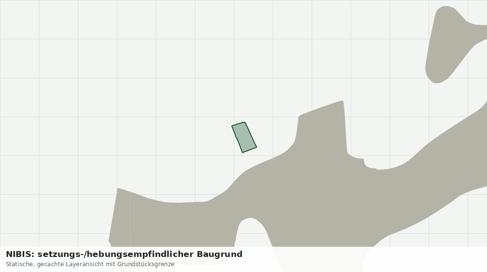 Statische Kartenansicht: NIBIS: setzungs-/hebungsempfindlicher Baugrund