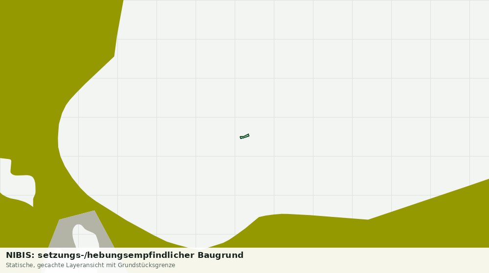 Statische Kartenansicht: NIBIS: setzungs-/hebungsempfindlicher Baugrund