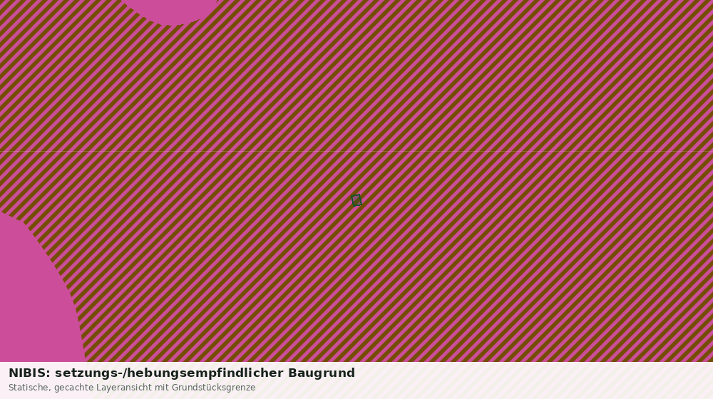 Statische Kartenansicht: NIBIS: setzungs-/hebungsempfindlicher Baugrund