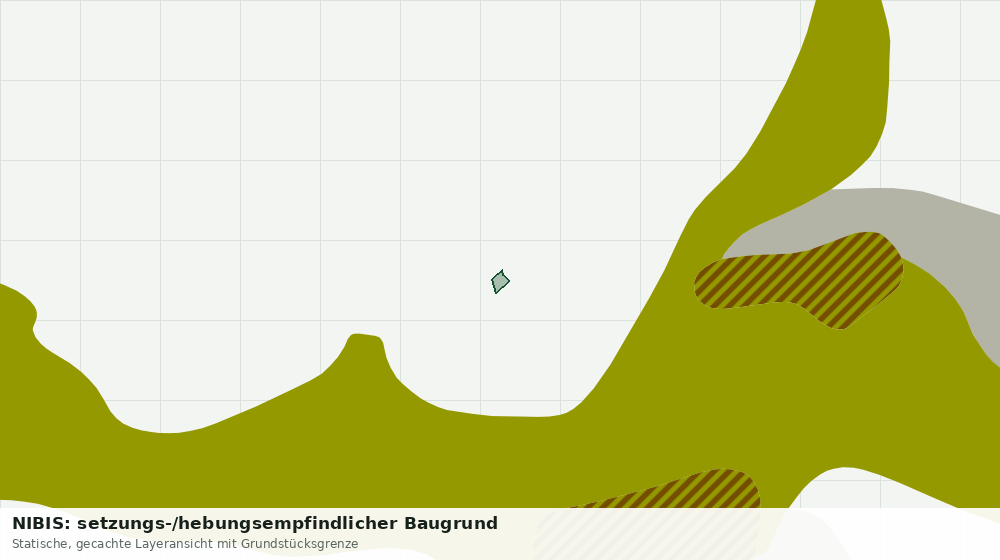 Statische Kartenansicht: NIBIS: setzungs-/hebungsempfindlicher Baugrund