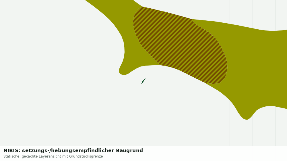 Statische Kartenansicht: NIBIS: setzungs-/hebungsempfindlicher Baugrund