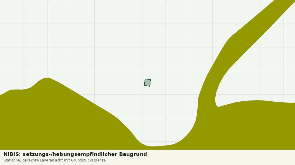 Statische Kartenansicht: NIBIS: setzungs-/hebungsempfindlicher Baugrund