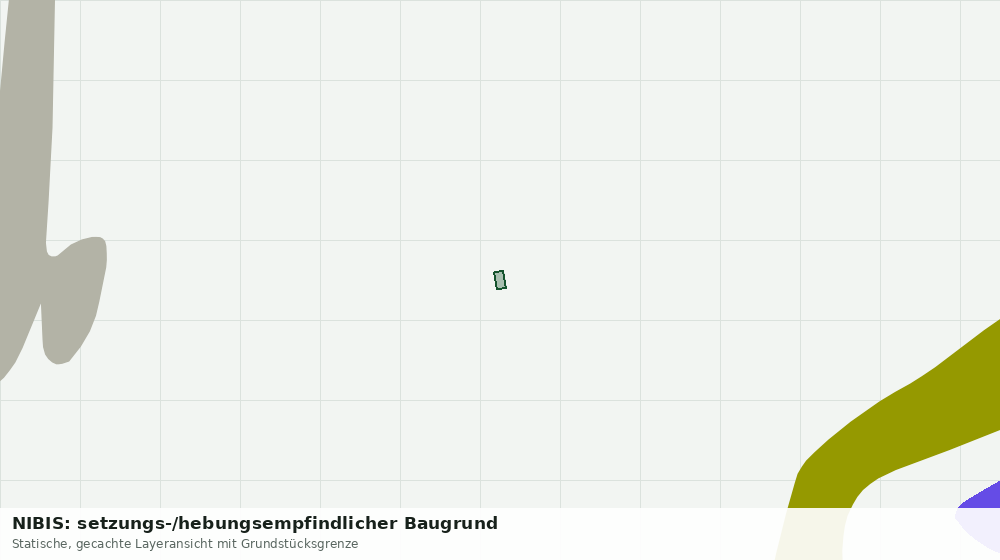 Statische Kartenansicht: NIBIS: setzungs-/hebungsempfindlicher Baugrund