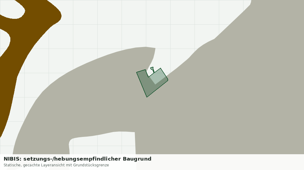 Statische Kartenansicht: NIBIS: setzungs-/hebungsempfindlicher Baugrund