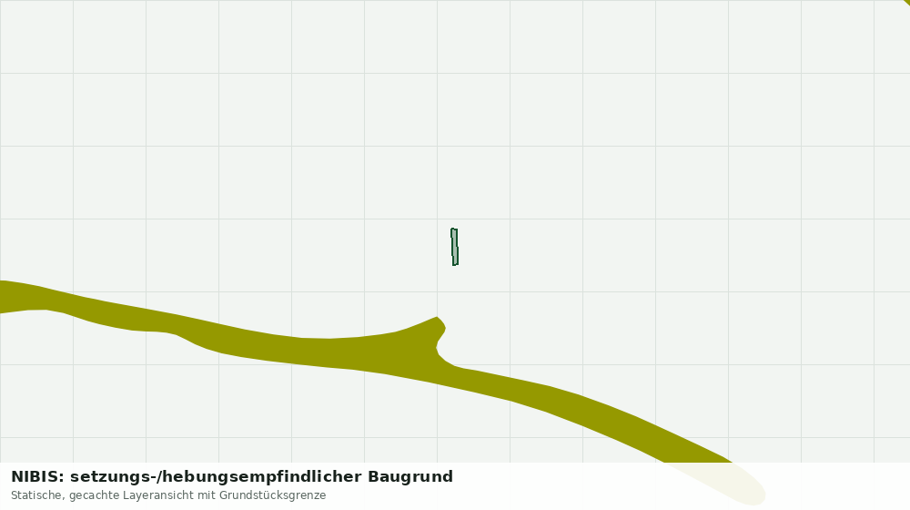 Statische Kartenansicht: NIBIS: setzungs-/hebungsempfindlicher Baugrund