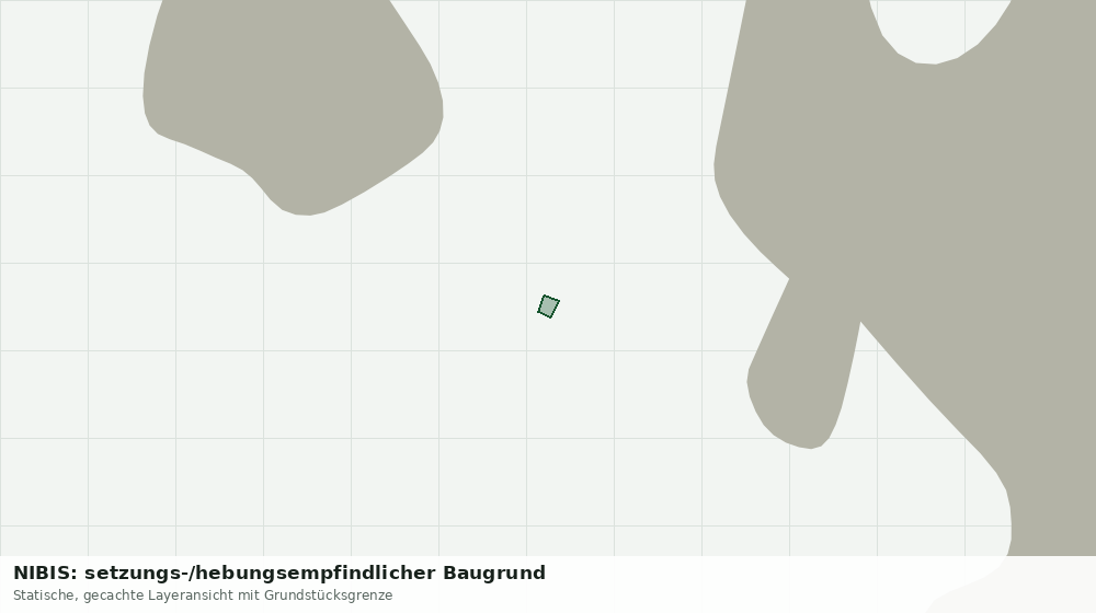 Statische Kartenansicht: NIBIS: setzungs-/hebungsempfindlicher Baugrund