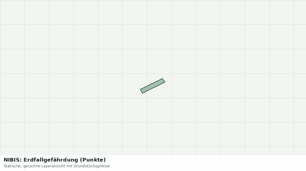 Statische Kartenansicht: NIBIS: Erdfallgefährdung (Punkte)