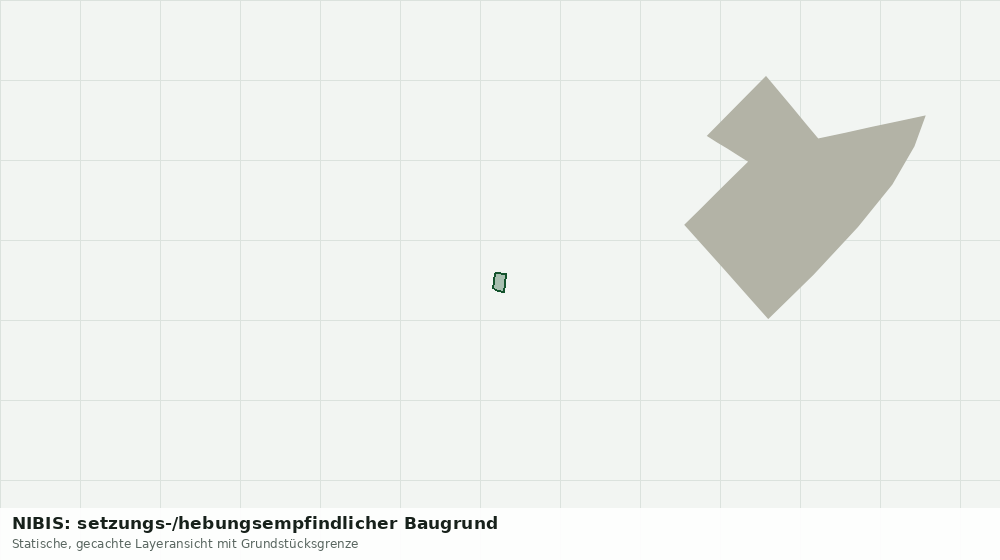 Statische Kartenansicht: NIBIS: setzungs-/hebungsempfindlicher Baugrund