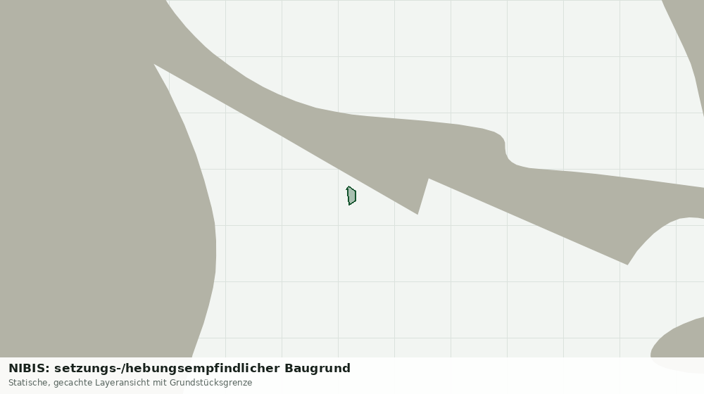 Statische Kartenansicht: NIBIS: setzungs-/hebungsempfindlicher Baugrund
