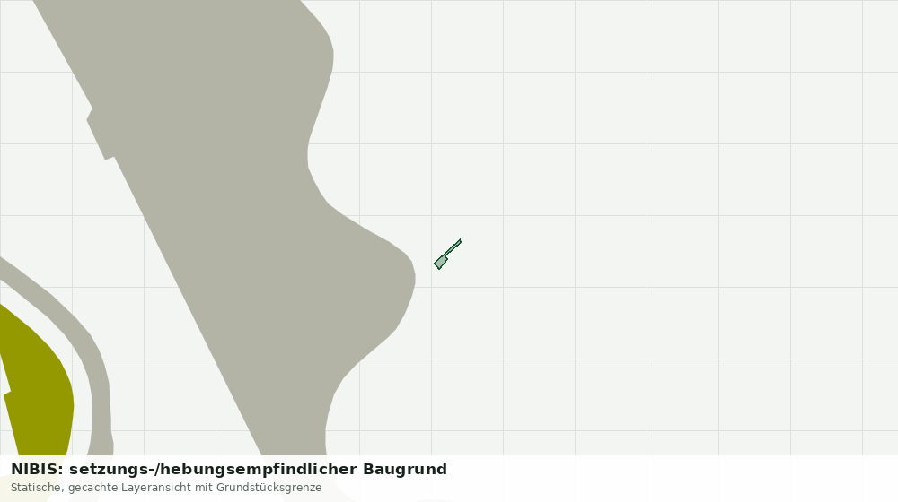 Statische Kartenansicht: NIBIS: setzungs-/hebungsempfindlicher Baugrund