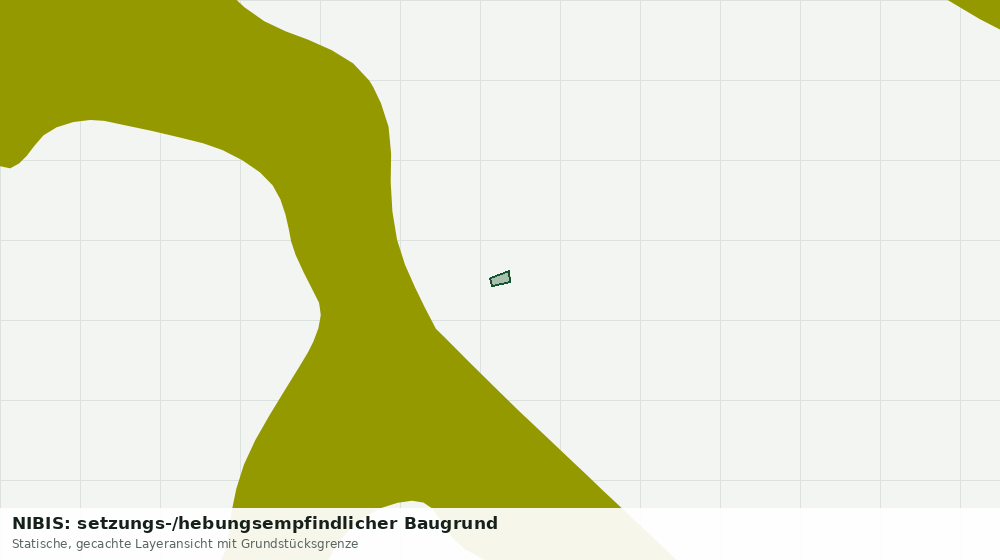 Statische Kartenansicht: NIBIS: setzungs-/hebungsempfindlicher Baugrund