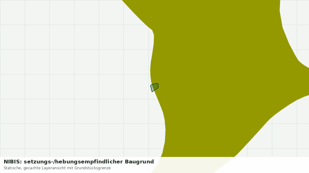 Statische Kartenansicht: NIBIS: setzungs-/hebungsempfindlicher Baugrund
