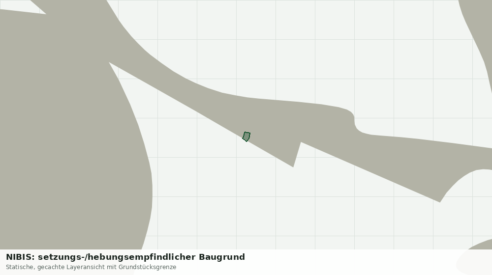 Statische Kartenansicht: NIBIS: setzungs-/hebungsempfindlicher Baugrund