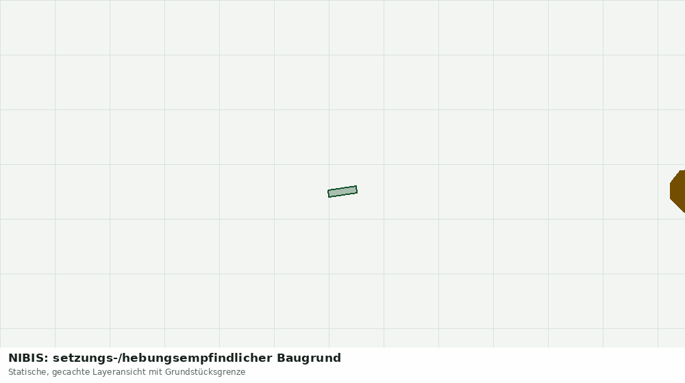 Statische Kartenansicht: NIBIS: setzungs-/hebungsempfindlicher Baugrund