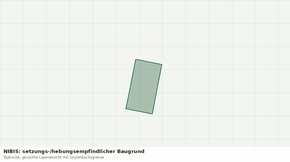 Statische Kartenansicht: NIBIS: setzungs-/hebungsempfindlicher Baugrund