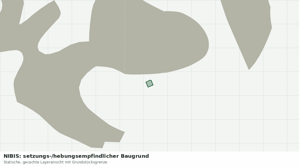 Statische Kartenansicht: NIBIS: setzungs-/hebungsempfindlicher Baugrund