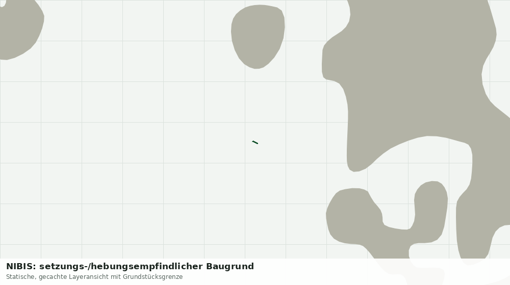 Statische Kartenansicht: NIBIS: setzungs-/hebungsempfindlicher Baugrund