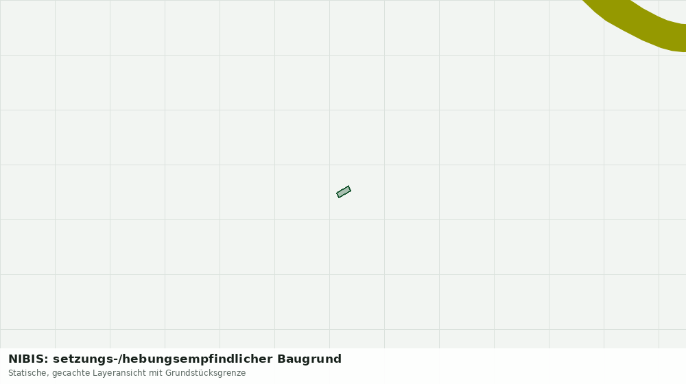 Statische Kartenansicht: NIBIS: setzungs-/hebungsempfindlicher Baugrund