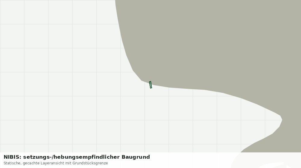 Statische Kartenansicht: NIBIS: setzungs-/hebungsempfindlicher Baugrund
