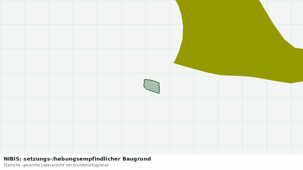 Statische Kartenansicht: NIBIS: setzungs-/hebungsempfindlicher Baugrund