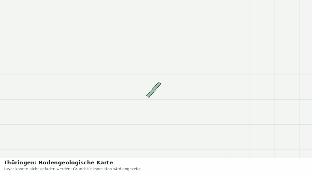 Statische Kartenansicht: Thüringen: Bodengeologische Karte