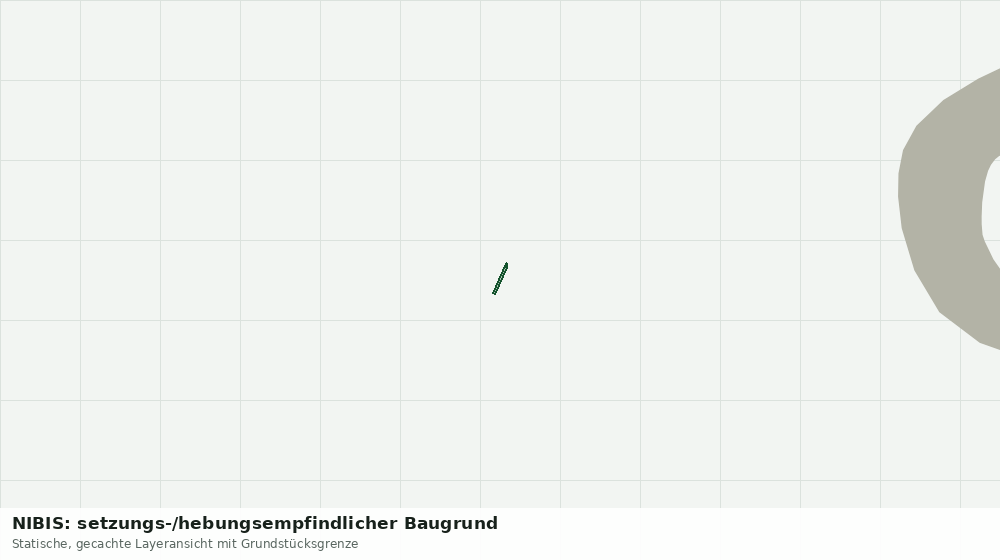 Statische Kartenansicht: NIBIS: setzungs-/hebungsempfindlicher Baugrund