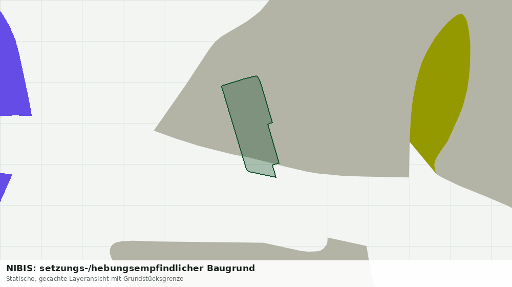 Statische Kartenansicht: NIBIS: setzungs-/hebungsempfindlicher Baugrund