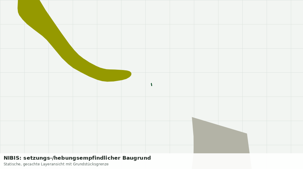 Statische Kartenansicht: NIBIS: setzungs-/hebungsempfindlicher Baugrund