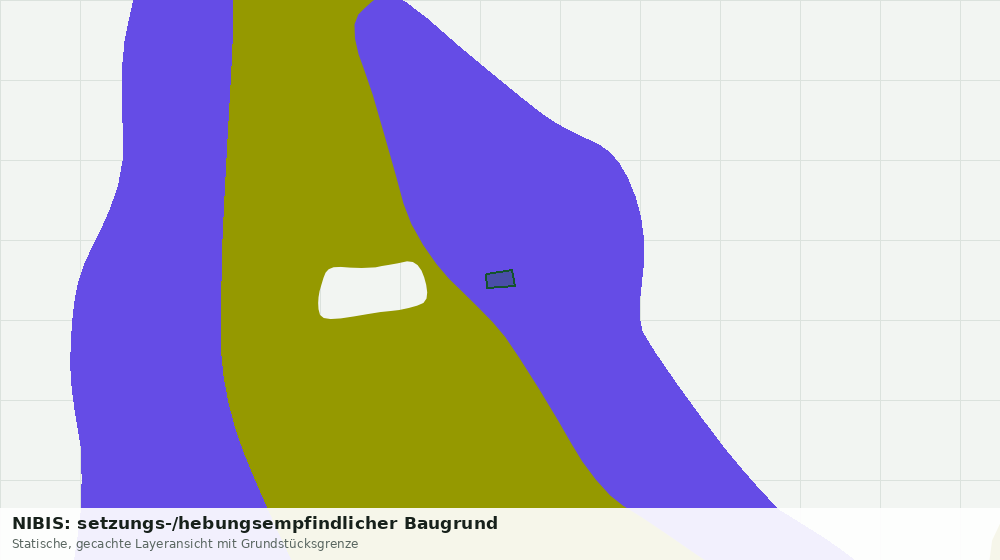 Statische Kartenansicht: NIBIS: setzungs-/hebungsempfindlicher Baugrund