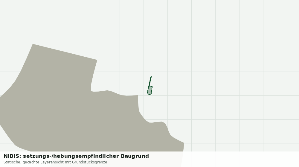 Statische Kartenansicht: NIBIS: setzungs-/hebungsempfindlicher Baugrund