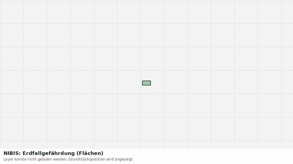 Statische Kartenansicht: NIBIS: Erdfallgefährdung (Flächen)