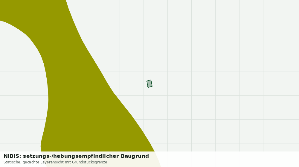 Statische Kartenansicht: NIBIS: setzungs-/hebungsempfindlicher Baugrund