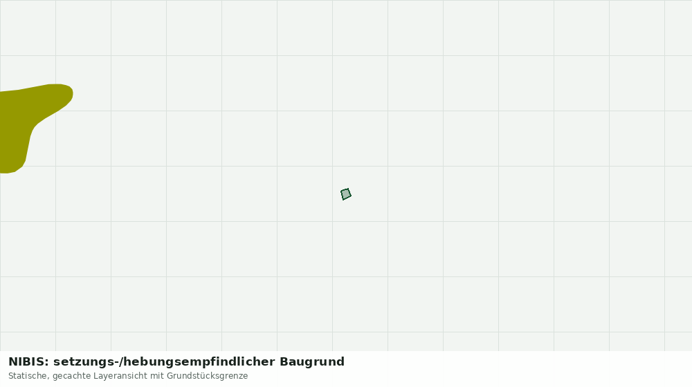 Statische Kartenansicht: NIBIS: setzungs-/hebungsempfindlicher Baugrund