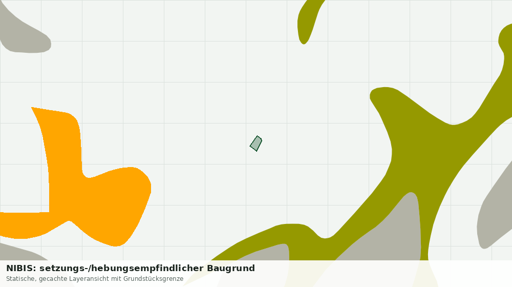 Statische Kartenansicht: NIBIS: setzungs-/hebungsempfindlicher Baugrund