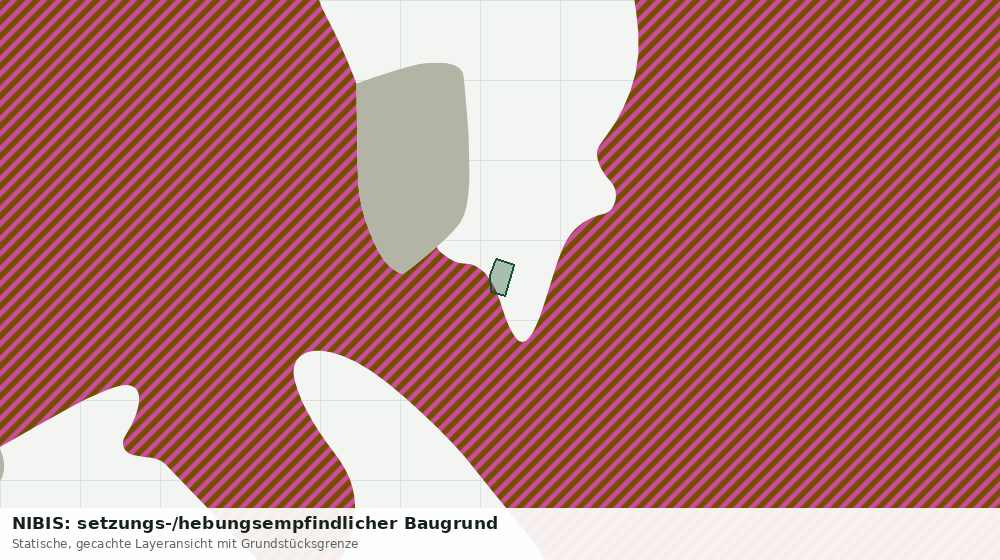 Statische Kartenansicht: NIBIS: setzungs-/hebungsempfindlicher Baugrund