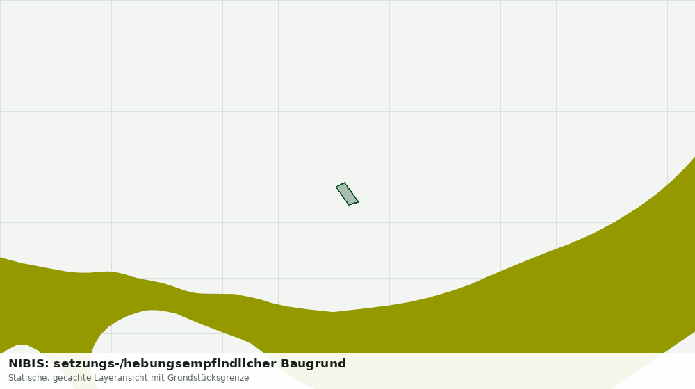Statische Kartenansicht: NIBIS: setzungs-/hebungsempfindlicher Baugrund
