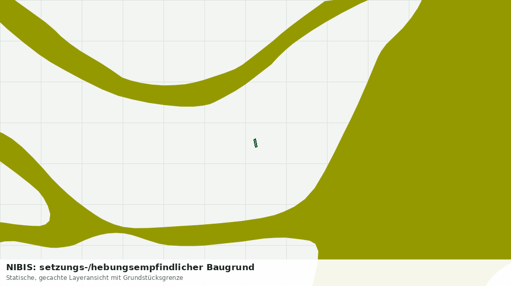Statische Kartenansicht: NIBIS: setzungs-/hebungsempfindlicher Baugrund