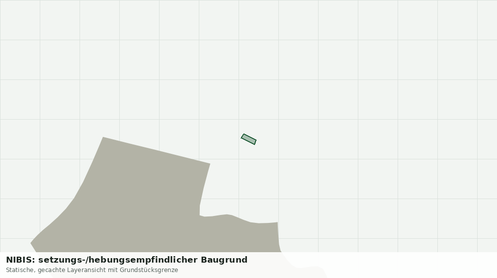 Statische Kartenansicht: NIBIS: setzungs-/hebungsempfindlicher Baugrund