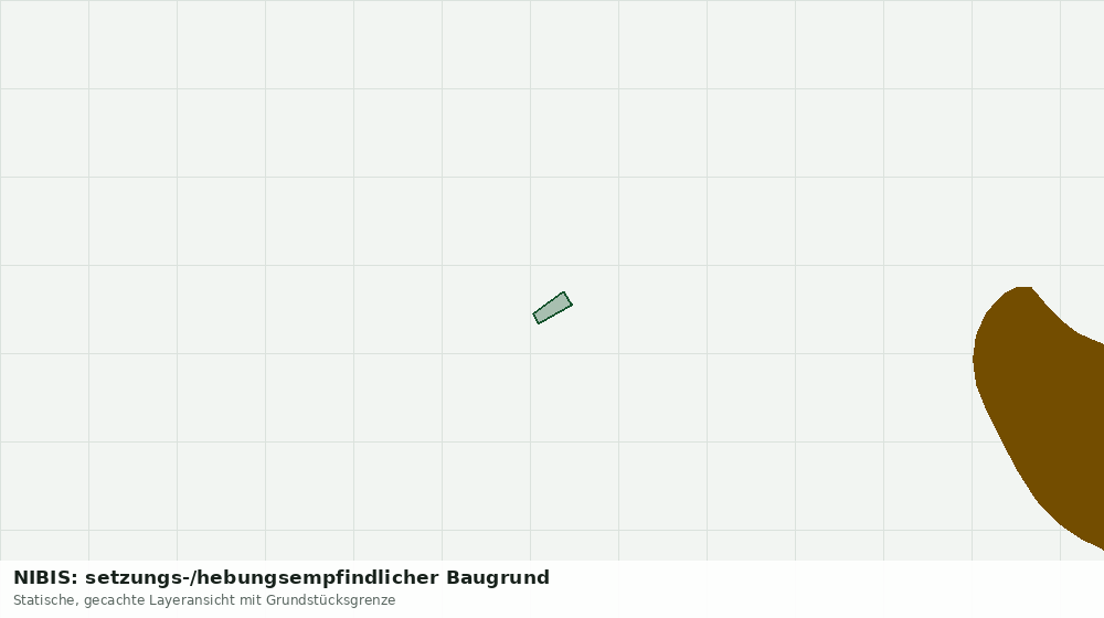Statische Kartenansicht: NIBIS: setzungs-/hebungsempfindlicher Baugrund