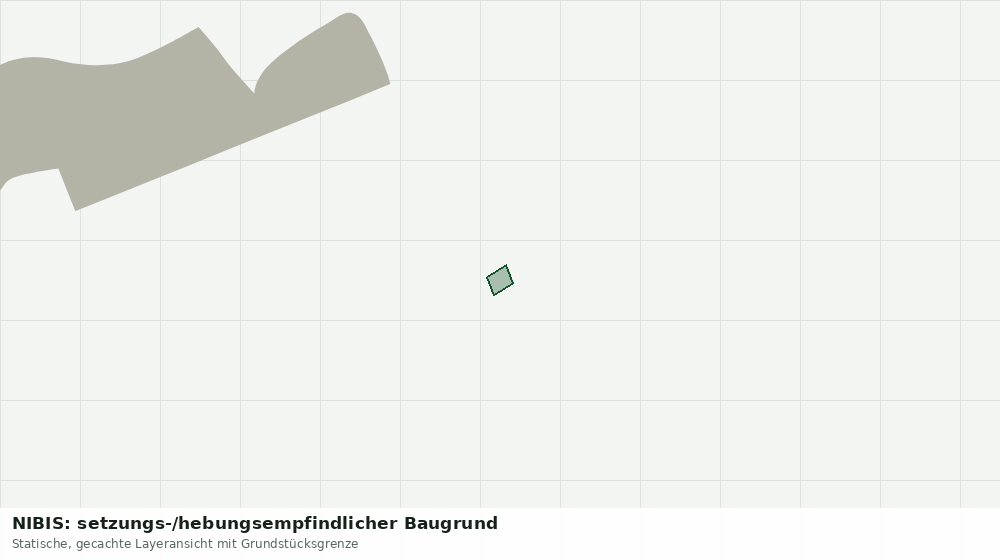 Statische Kartenansicht: NIBIS: setzungs-/hebungsempfindlicher Baugrund