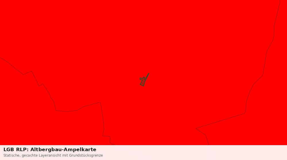 Statische Kartenansicht: LGB RLP: Altbergbau-Ampelkarte