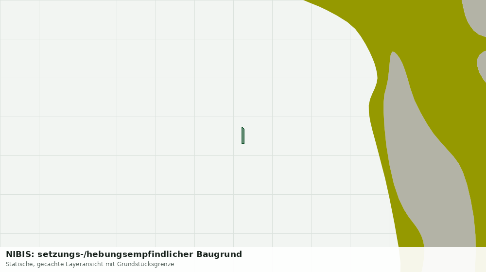 Statische Kartenansicht: NIBIS: setzungs-/hebungsempfindlicher Baugrund