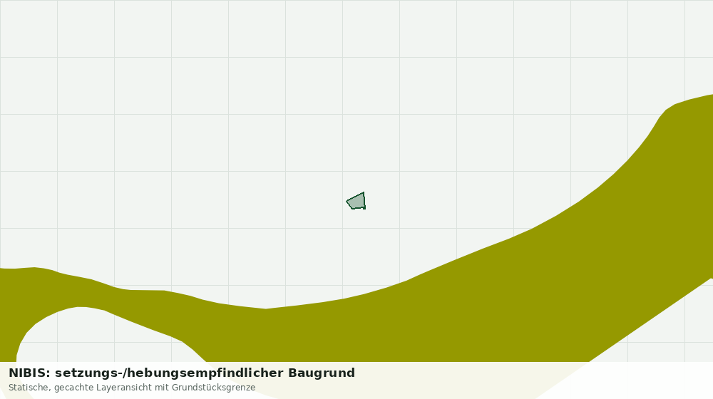 Statische Kartenansicht: NIBIS: setzungs-/hebungsempfindlicher Baugrund