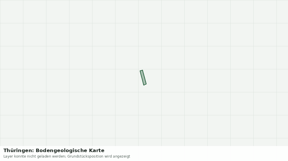 Statische Kartenansicht: Thüringen: Bodengeologische Karte