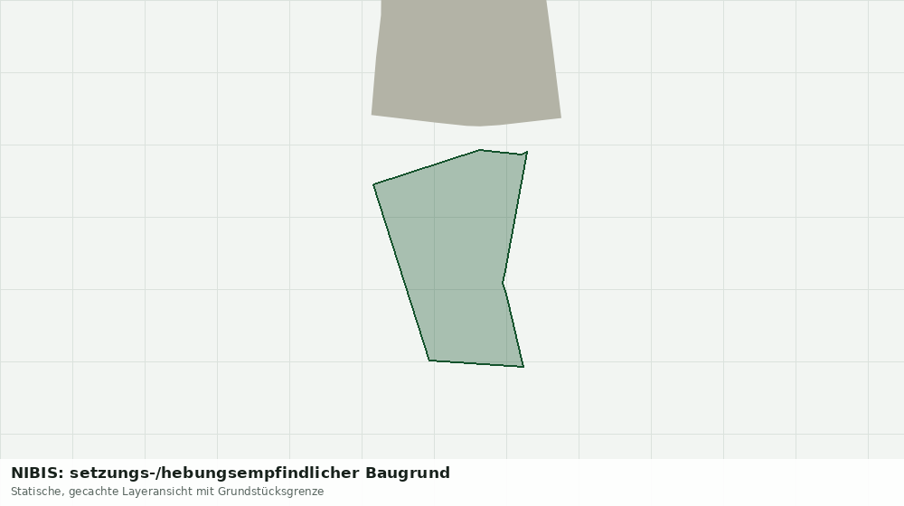 Statische Kartenansicht: NIBIS: setzungs-/hebungsempfindlicher Baugrund