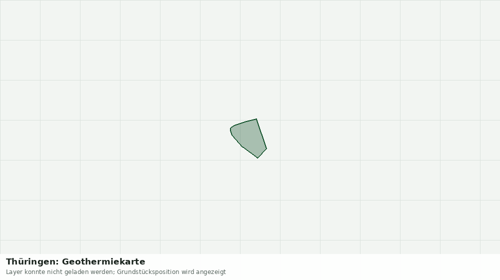 Statische Kartenansicht: Thüringen: Geothermiekarte