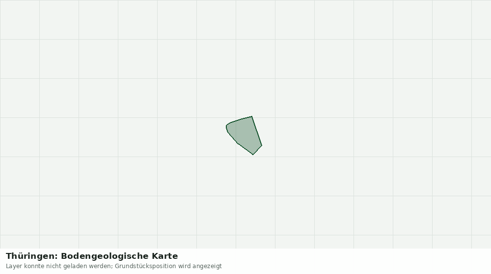 Statische Kartenansicht: Thüringen: Bodengeologische Karte